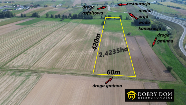 Działka Sprzedaż Zambrów 1