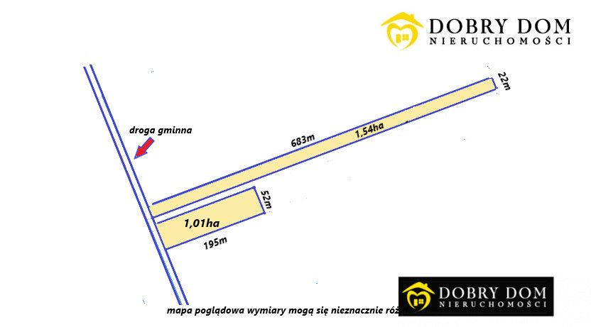 ** Duża działka rolna *25500m2*