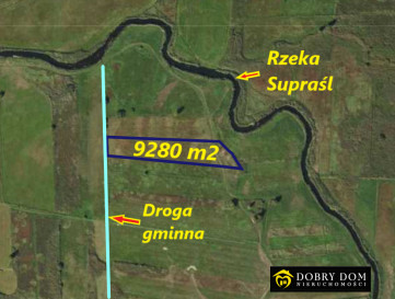 Działka 9280m2 Osowicze — widok główny