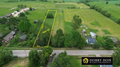 Działka 5842m2 Michałowo - zdjęcie od frontu