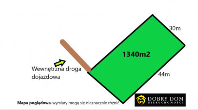 Działka 1340m2 Dubicze Cerkiewne — widok główny