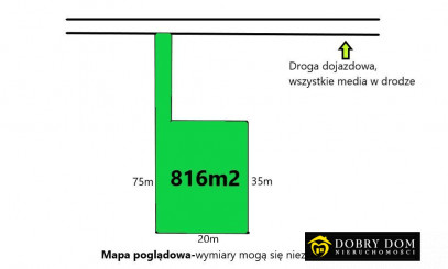 Działka 816m2 Białystok — wnętrze 3