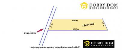 Działka 13414m2 Szumowo — widok główny