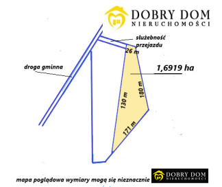 Działka 16919m2 Zambrów — widok główny