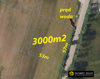 Działka 3000m2 Letniki — widok główny