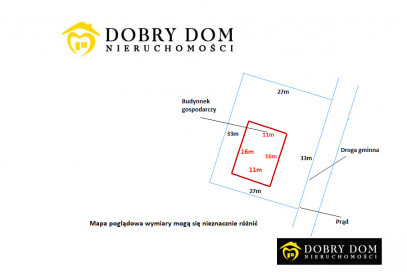 Działka 900m2 Chomontowce — widok główny
