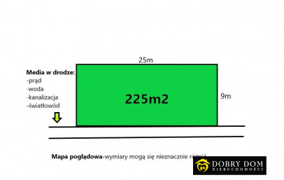 Działka 225m2 Sokółka — widok główny