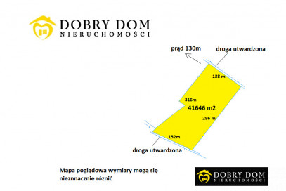 Działka 41646m2 Sofipol — widok główny