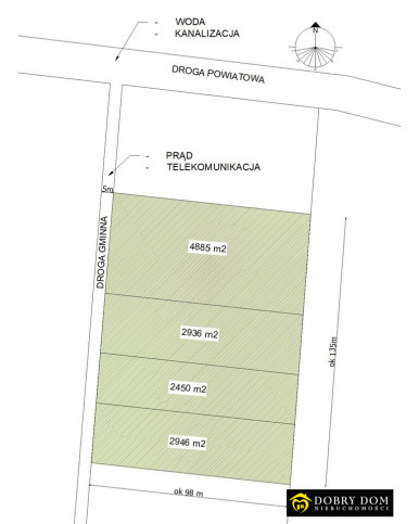 Działka Sprzedaż Studzianki 1