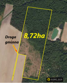 Działka 9m2 Świrydy — widok główny