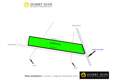 Działka 4076m2 Bielsk Podlaski — widok główny