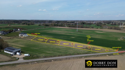 Działka 1013m2 Juraszki — widok główny
