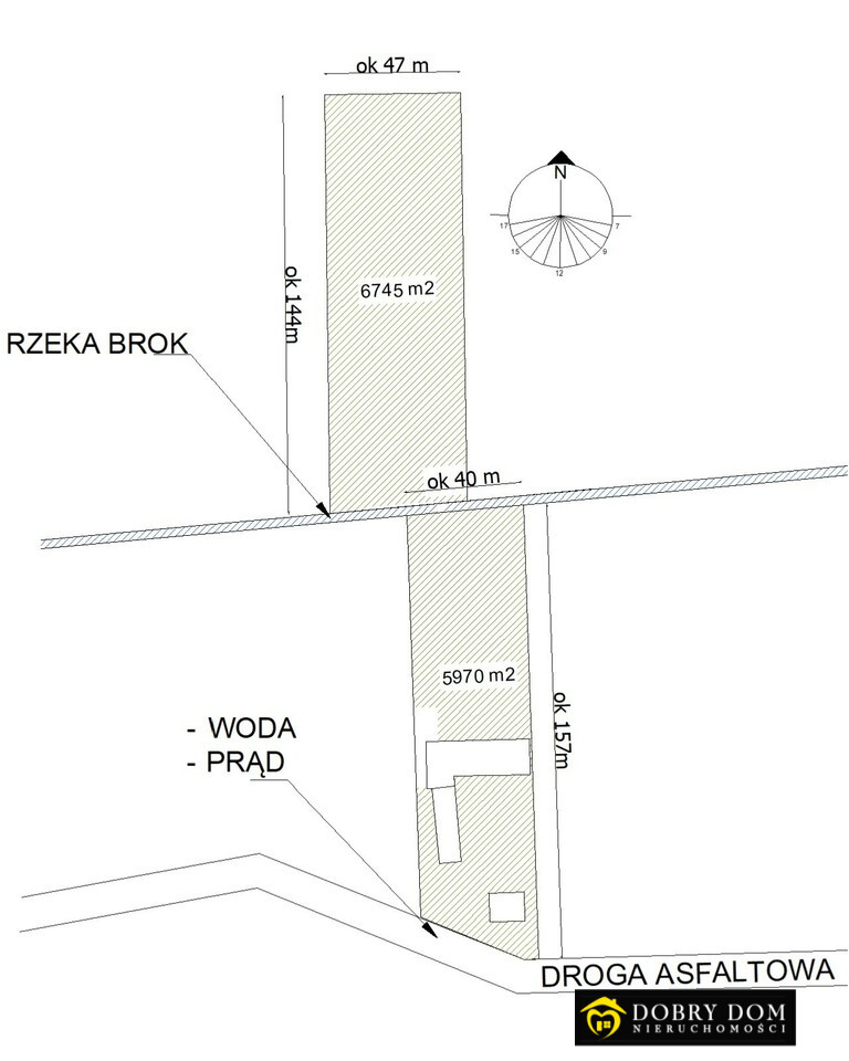 Siedlisko na sprzedaż + działka rolna.