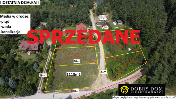 Działka Sprzedaż Czarna Wieś Kościelna 1