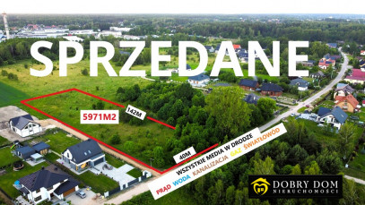 Działka 5971m2 Ignatki — widok główny