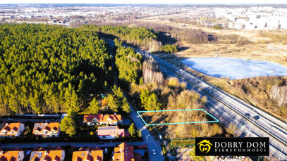 Działka 1246m2 Białystok — widok główny