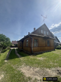 Dom 160m2 Hajnówka — zdjęcie od frontu
