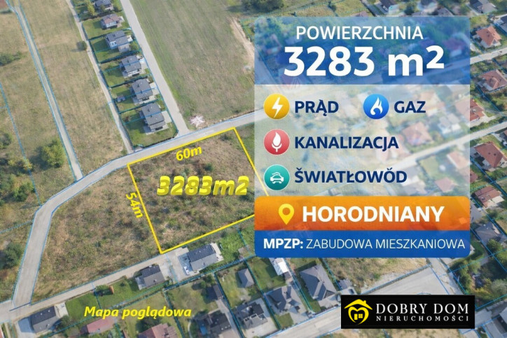 Działka Sprzedaż Horodniany 1