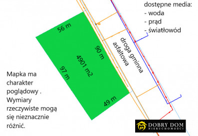 Działka 4901m2 Lewkowo Nowe — wnętrze 2