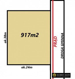 Działka 917m2 Białystok — widok główny