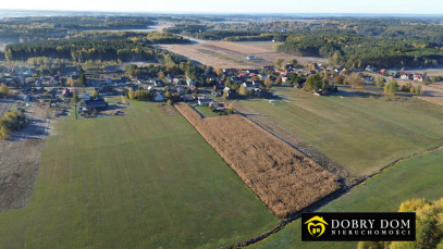 Działka 5136m2 Zagruszany — zdjęcie od frontu