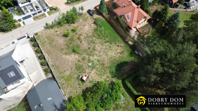 Działka 1413m2 Grabówka — zdjęcie od frontu