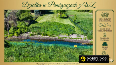 Działka 2660m2 Pomigacze — widok główny