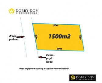 Działka 1500m2 Halickie — widok główny