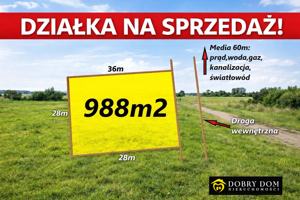 Atrakcyjne działki na obrzeżach miasta