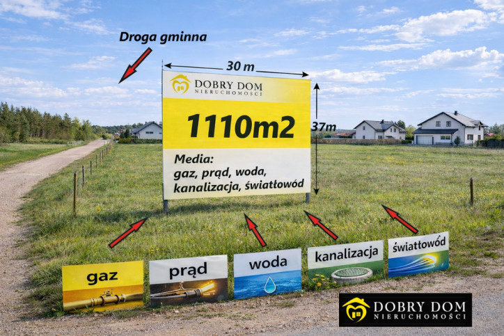 Działka Sprzedaż Dobrzyniewo Duże 1