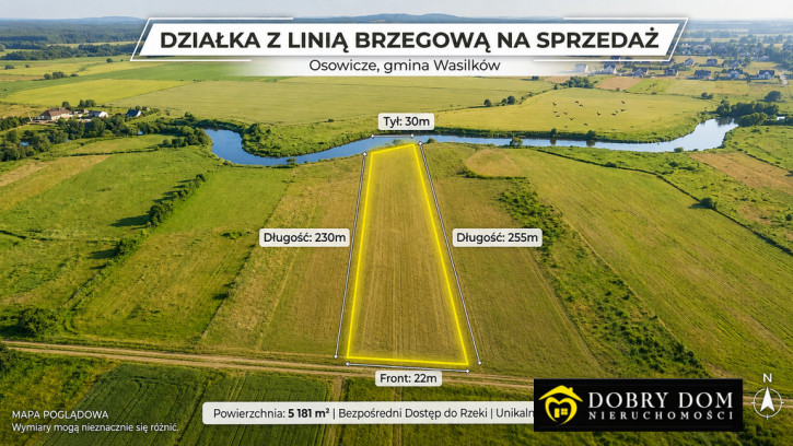 Działka Sprzedaż Osowicze 1
