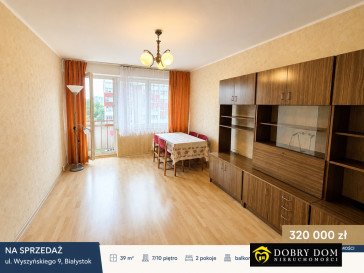 Mieszkanie 39m2 Białystok — widok główny