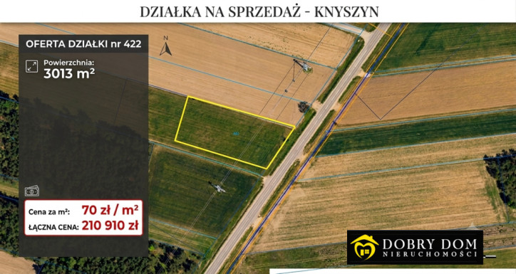 Działka Sprzedaż Knyszyn 1