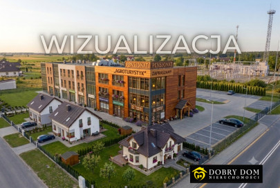 Działka 3249m2 Augustów — zdjęcie od frontu