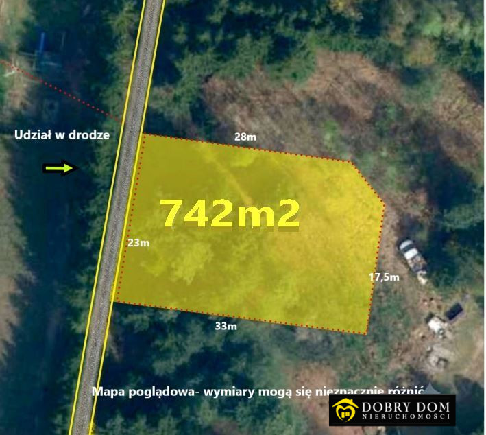 OSTATNIA DZIAŁKA! 742 m²