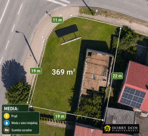 Działka 369m2 Grajewo — widok główny