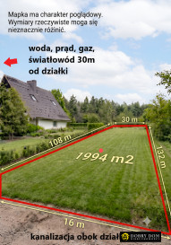 Działka 1994m2 Porosły — widok główny