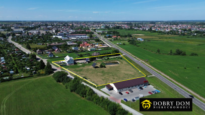 Lokal 590m2 Grajewo — zdjęcie od frontu