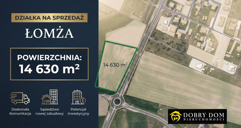 Atrakcyjna działka 14 630 m²