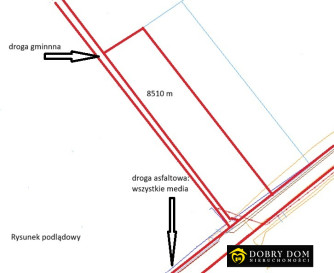 Działka 8510m2 Kuczyn — widok główny
