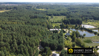 Działka 879m2 Wasilków — zdjęcie od frontu