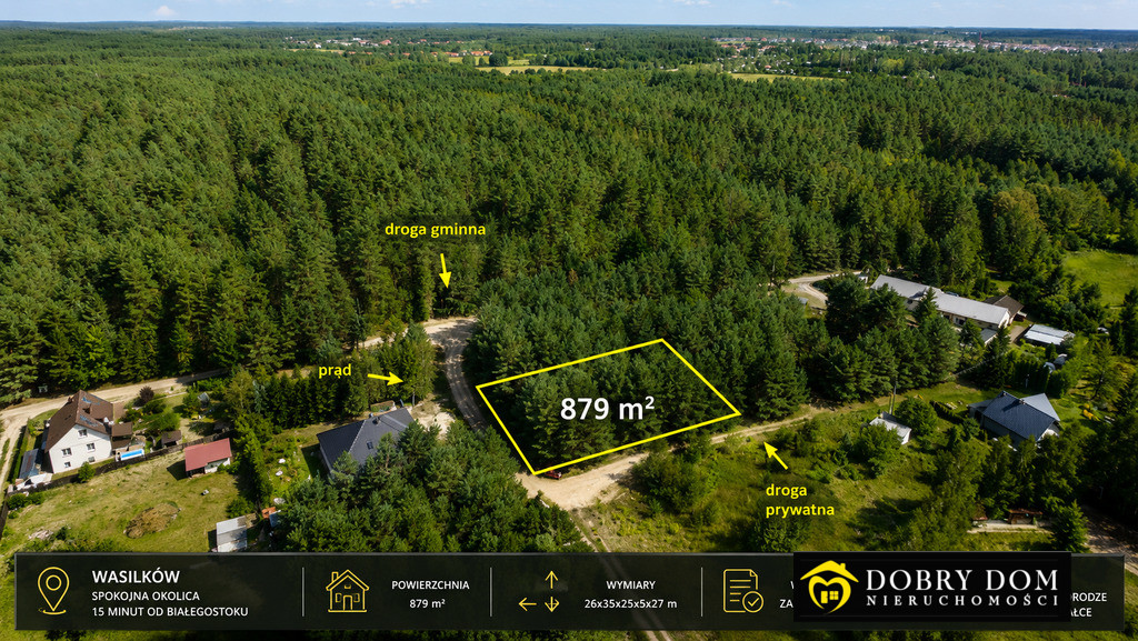 Wasilków | 879 m² | Warunki zabudowy |&hellip;