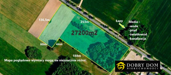 Działka Sprzedaż Płonka Kościelna 1