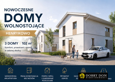 Dom 102m2 Henrykowo — widok główny