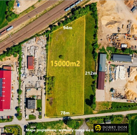 Działka 15000m2 Łapy — widok główny