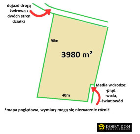 Działka 3980m2 Tykocin — zdjęcie 5 z 5