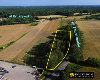 Działka 7032m2 Choroszcz — zdjęcie od frontu