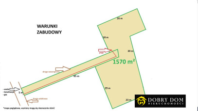Działka 1570m2 Białystok — zdjęcie od frontu