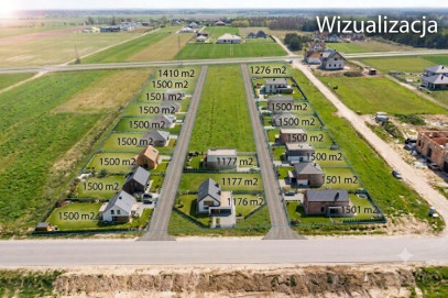 Działka 1177m2 Zabłudów - zdjęcie od frontu