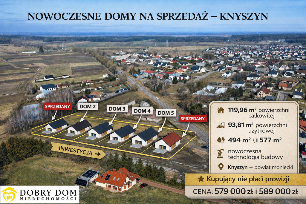 Nowoczesny dom parterowy – Knyszyn